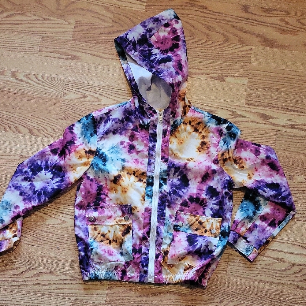Colorful Tie-Dye Kids Hoodie